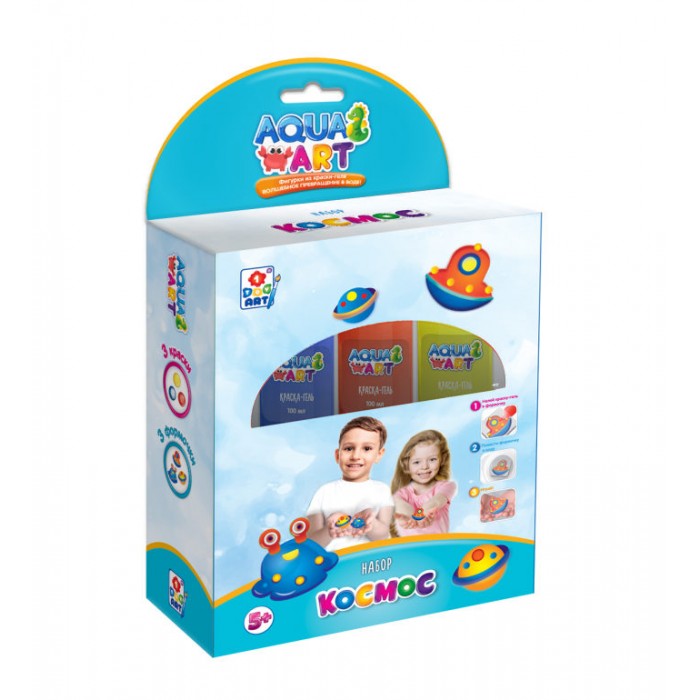 Набор для творчества 1 Toy Aqua Art Сделай игрушку Космос T20082 - КупиМама в городе Вологда / kupimama.ru