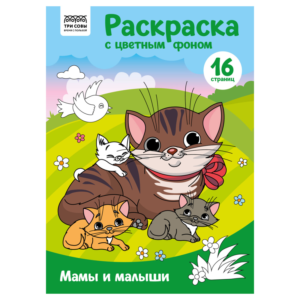 Раскраска Три совы Мамы и малыши РцА457750 в городе Вологда. КупиМама |  kupimama.ru