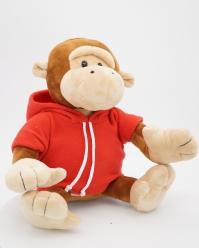 Мягкая игрушка Unaky soft toy Обезьянка Леся в красной толстовке 22/28см. 059152316 - КупиМама в городе Вологда / kupimama.ru