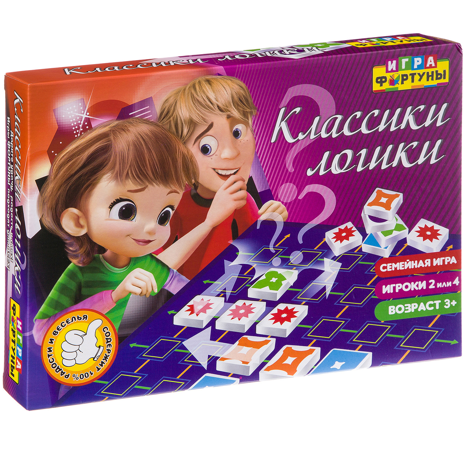 Настольная семейная игра Фортуна Классики логики F94955