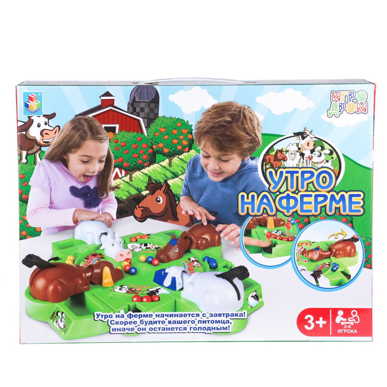 Настольная игра 1 Toy Игродром Утро на ферме T13558